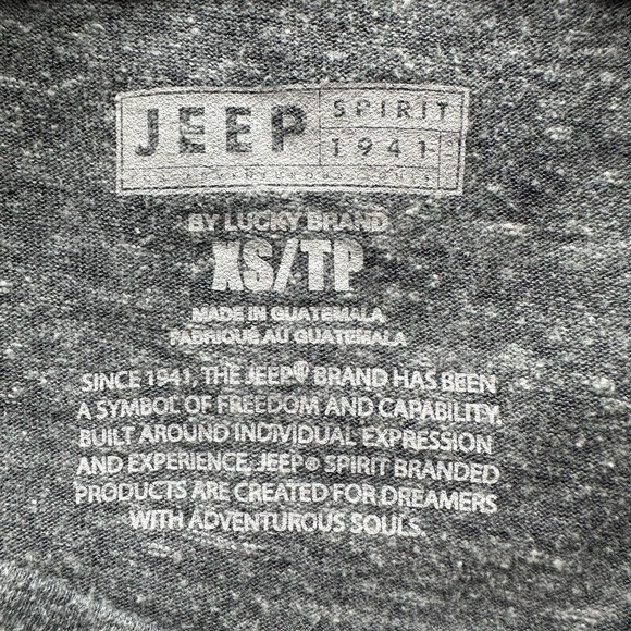 Lucky Brand Jeep Short Sleeve Tee Shirt  Size XS Women’s - Picture 4 of 4